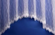 Záclona oblúková - prší 160x320cm