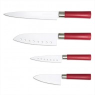 Keramické Nože Santoku (sada 4 kusov)