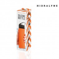 Silikónová Fľaša pre Športovcov Hidralyne - Oranžová