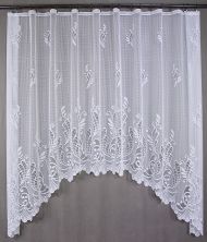 Žakárová hotová záclona Clea oblúk veľkosť: 160 x 500cm