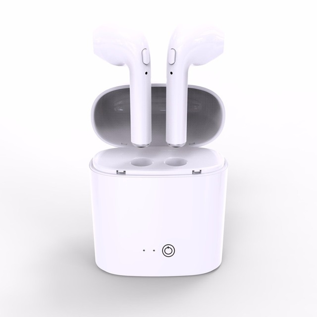 Bezdrôtové slúchadlá AirPods i7S a dobíjacie puzdro - viac farieb Bezdrôtové slúchadlá AirPods i7S a dobíjacie puzdro - viac farieb