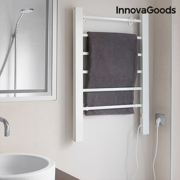 Elektrický Sušiak Uterákov InnovaGoods Biely 90 W (6 tyčí) Elektrický Sušiak Uterákov InnovaGoods Biely 90 W (6 tyčí)