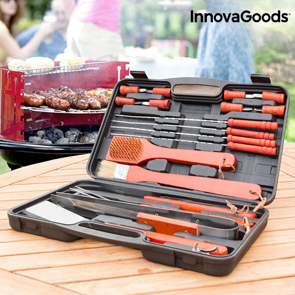 Kufrík s Grilovacími Potrebami InnovaGoods (18 častí) Kufrík s Grilovacími Potrebami InnovaGoods (18 častí)