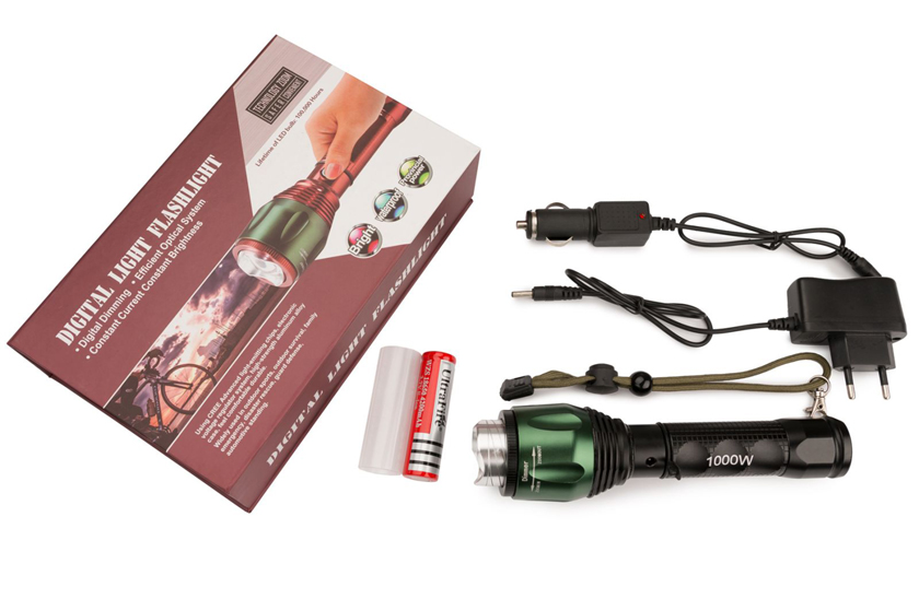 LED svietidlo TD 314 - Celokovové, vodeodolné s funkciou zoom LED svietidlo TD 314 - Celokovové, vodeodolné s funkciou zoom