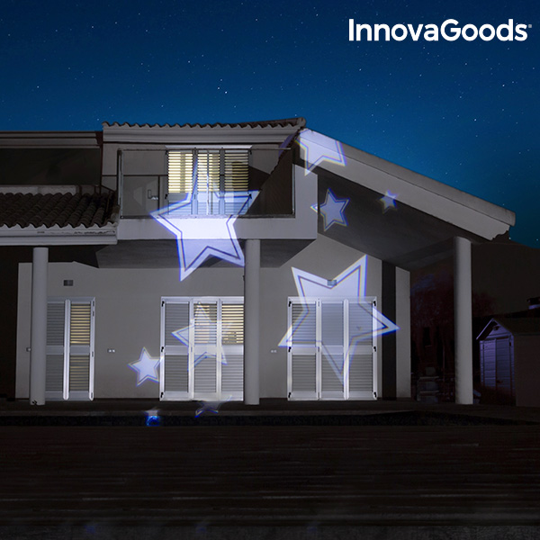 Vonkajší LED Projektor InnovaGoods Vonkajší LED Projektor InnovaGoods