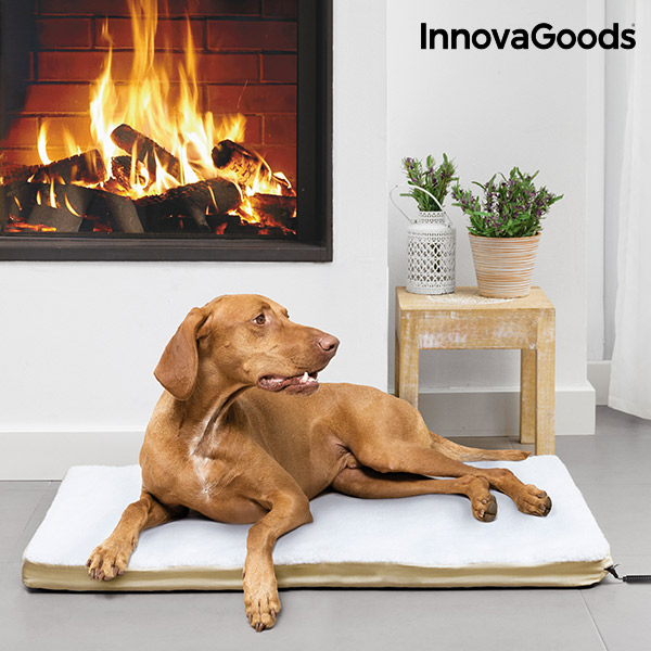Elektrický Vyhrievaný Pelech pre Veľkých Domácich Maznáčikov InnovaGoods 18 W Elektrický Vyhrievaný Pelech pre Veľkých Domácich Maznáčikov InnovaGoods 18 W