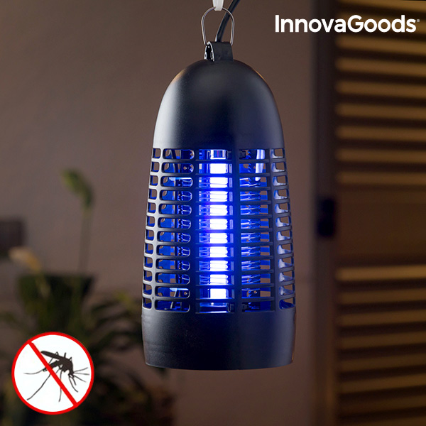 Svetelný Lapač Hmyzu KL-1600 InnovaGoods 4W Čierny Svetelný Lapač Hmyzu KL-1600 InnovaGoods 4W Čierny