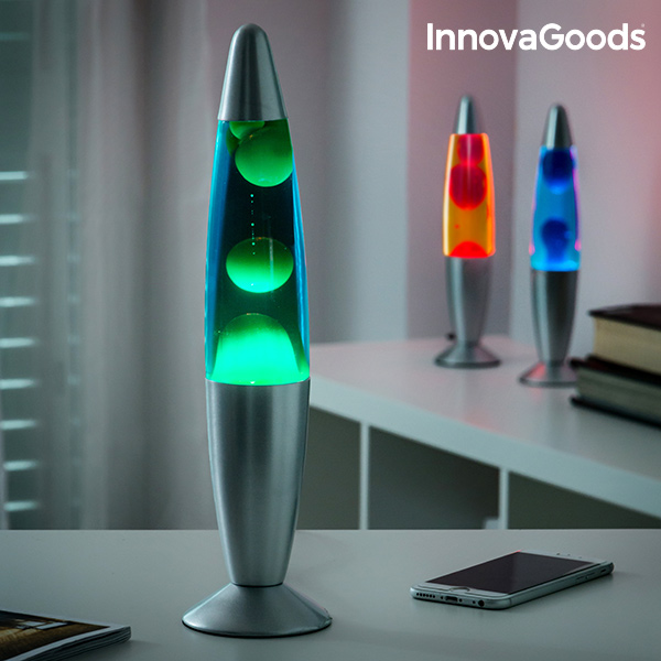 Lávová Lampa Magma InnovaGoods 25W - Červená Lávová Lampa Magma InnovaGoods 25W - Červená