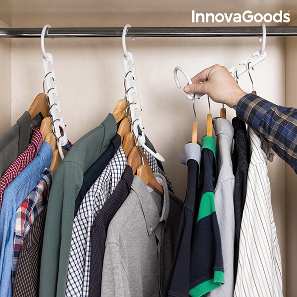 Vešiak na Ramienka na 40 Odevov InnovaGoods (24 častí) Vešiak na Ramienka na 40 Odevov InnovaGoods (24 častí)